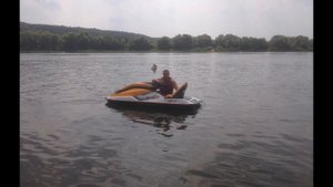 Река ока, отдых на Гидроцикл BOMBARDIER Sea-Doo 3D #река #ока #гидроцикл #прокат #ватрушка