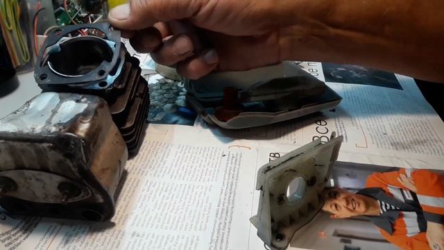 Бензопила PIT. Делаю ремонт первый раз! смотреть онлайн