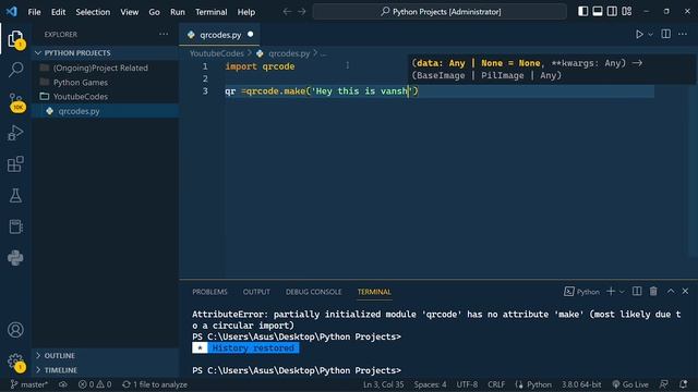 Create Dynamic QR Codes in Minutes with Python | Python Projects