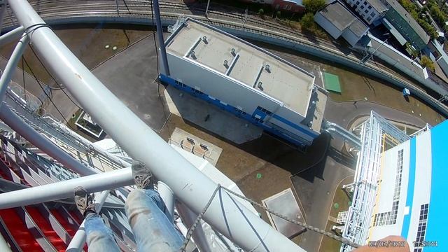 Монтаж освещения градирни ТЭЦ смотреть онлайн