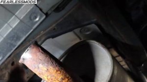 Nissan Titan blower motor, resistor, and tailpipe repair