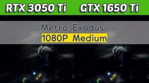 RTX 3050 Ti vs GTX 1650 Ti laptop | Test in 8 games
