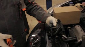 PEUGEOT 308 2010г бензин 1,6 литра АКПП пробег 72 тыс. Диагностика системы охлаждения и ремонт.