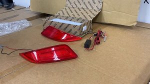 Катафоты диодные Toyota Camry 55 2014-2017 год.