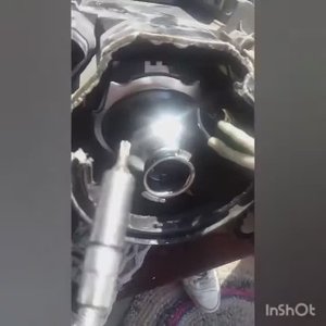 Установки нового отражателя в ближний свет в фаре рено меган 2.mp4