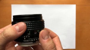 Old Minolta lens to Canon EF mount