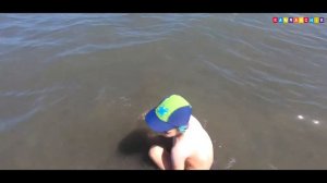 Тур по Азербайджану #16 (Набрань - 4ч. Nabran - 4.). Купаемся в Каспийском море.