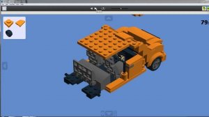 Лада калина 2 из лего