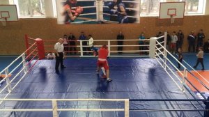 Степан Бердинский 16 лет.1 раунд Финал.Бокс Томск