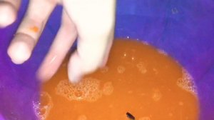 Эксеперемнт что будет если в слизь добавить воду 💕
