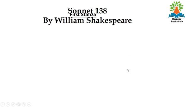 Sonnet 138 by Shakespeare explanation in Hindi II When my love swears that she is made of truth, смотреть онлайн