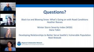 Three Minute Thesis Webinar on Winter Weather