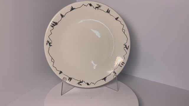 Тарелка безбортовая 28 см MB-DNP-280-FOREST