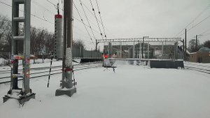 Электропоезд ЭП2Д-0138 "МЦД", сообщение Зеленоград-Крюково – Ипподром (Последний день осени)