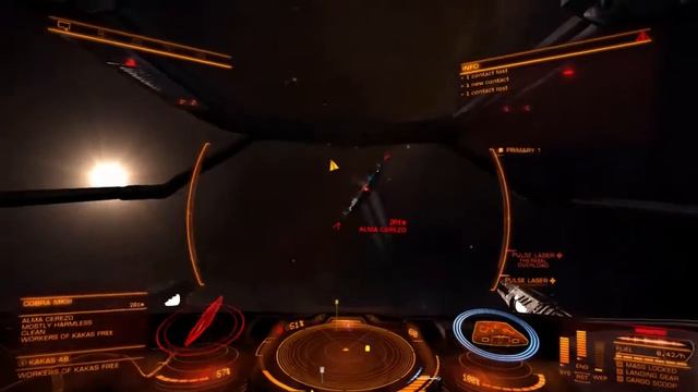 Elite Dangerous - Basic Dogfight смотреть онлайн