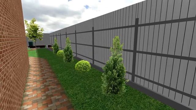 Визуализация проекта в Realtime Landscaping Architect № 1. Студия экодизайна "Подмосковный оазис" смотреть онлайн