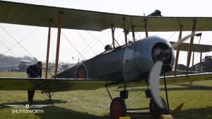 Avro 504K Full Engine Run