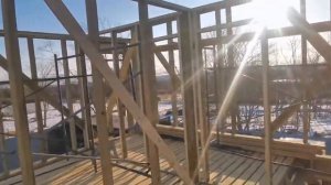 межкомнатные перегородки в каркасном доме.