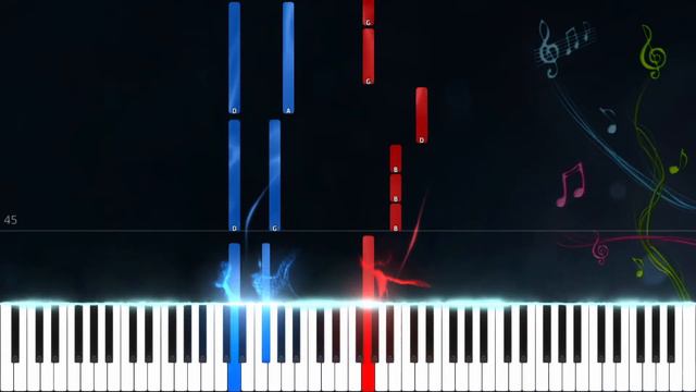 Shallow - Lady Gaga & Bradley Cooper Easy Piano Tutorial Free MIDI смотреть онлайн