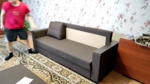 Сборка диванов "Атлант" из магазина "Hoff"