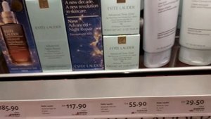 Vienna. DUTY-FREE. SKINCARE AND  Makeup  ARMANI, Estee Lauder, Clarins, Lancome.