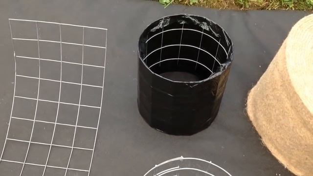 Джутовая ГРЯДКА. Часть третья: ПЛЕТЕНЬ из ДЖУТА. ДНЕВНИК МЕШОЧНИКА 2019. Запись N8. The WEB of JUTE