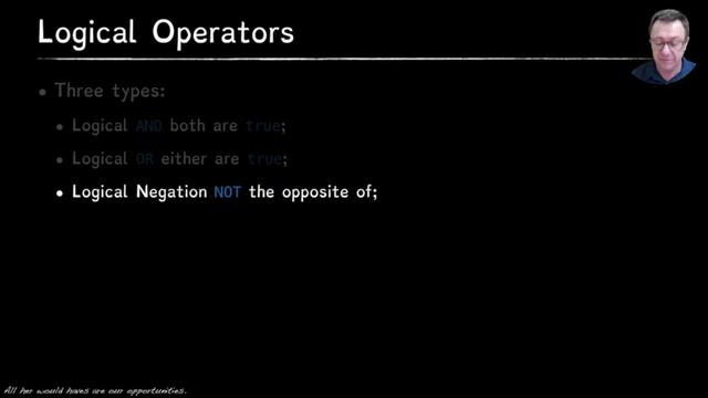 03 Boolean Expressions смотреть онлайн