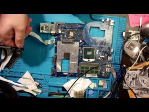 Видео отчет по ремонту второй платы samsung 350. Прошивка биос