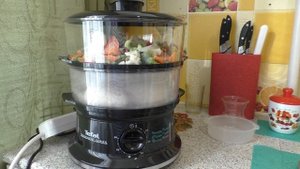 Правильное питание - Залог здоровья - Рыбные котлеты с овощами в пароварке