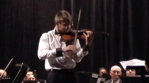 Niccolo Paganini - Violin Concerto No.1  by 15 years old Ukrainian violinist Kostia Lukyniuk