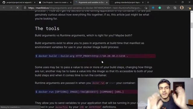 Overview of Arguments, Volumes and Shell in Containers смотреть онлайн