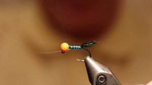 Хариусовая Нимфа Blue Angel Jig Nymph Как связать от GM FLY