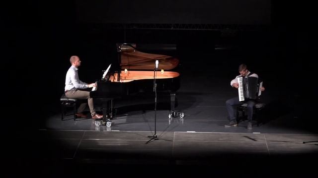 Astor Piazzolla - Libertango, Duo NeSte accordion and piano смотреть онлайн