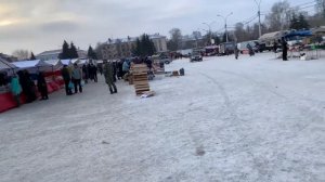 Прогулка по городу Тольятти, старый город, центр