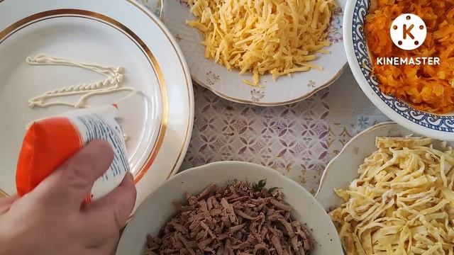 ПЕЧІНКОВИЙ САЛАТ - ніжний, соковитий, ситний. смотреть онлайн