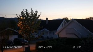 PANASONIC LUMIX GH5 VS GX80 / NIGHT TIME COMPARISON / 4K