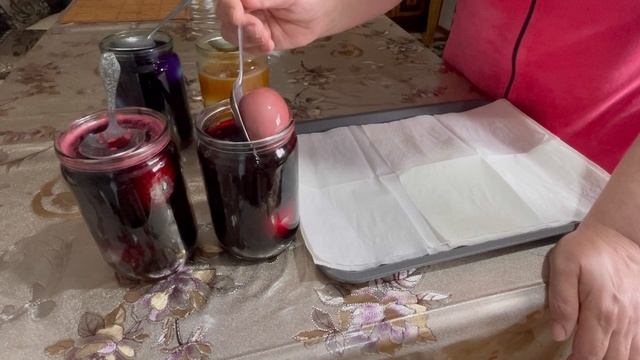 16-04-2023 Четыре Натуральных Красителя  для окрашивания яиц!!!