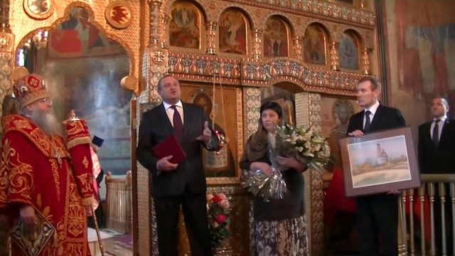 Поздравление с Пасхой Архиепископа Константина от силовых структур. смотреть онлайн