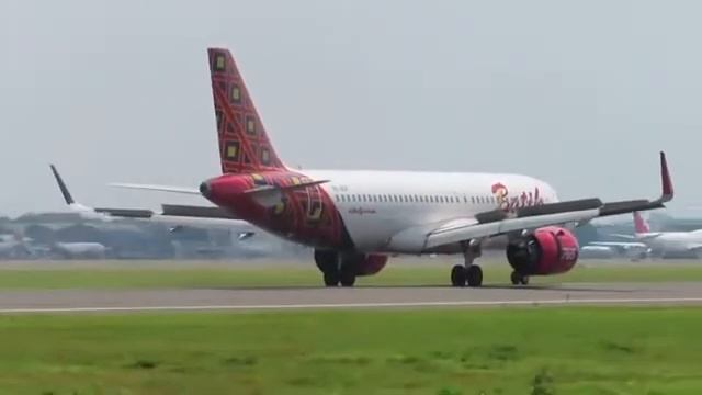 CAKEPP!! Pesawat Batik Air A320NEO touchdown RWY 24 CGK смотреть онлайн