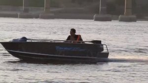 Лодка алюминиевая цельносварная Fishboat 37 max