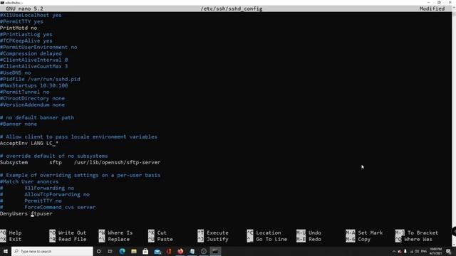 How to install an FTP Server on Ubuntu with vsftpd