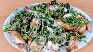 Рулька варено - запеченная в духовке с медом