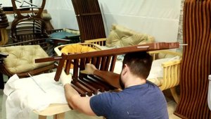 Сборка кресла Релакс для зоны Барбекю