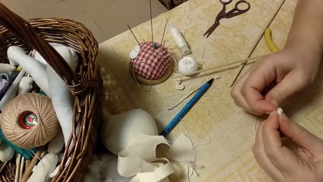 Собираем текстильную куклу часть 12 смотреть онлайн