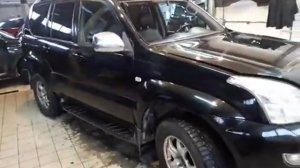 Установка лобового стекла Toyota Land cruiser Prado 120