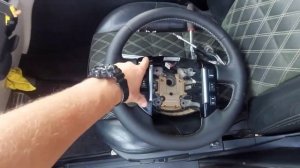 Перетяжка руля и замена РАЗБУХШЕЙ накладки руля RANGE ROVER SPORT L320