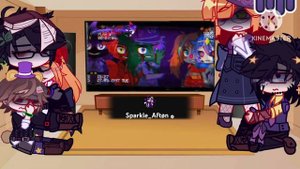 Afton family react to William's angst//Credits in the desc//Angst//My Au// @missangst395