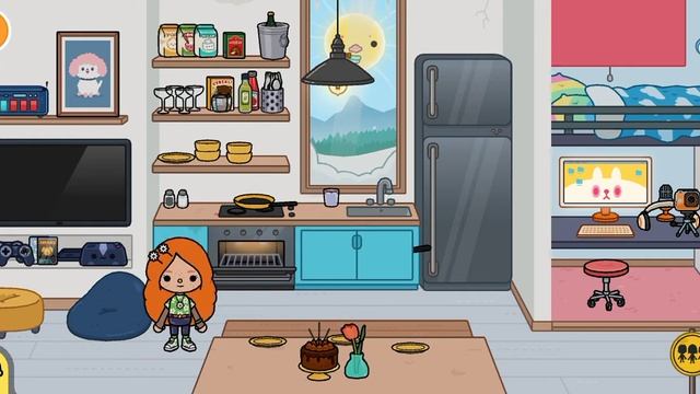 Приготовление торта//тока бока//toca boka//