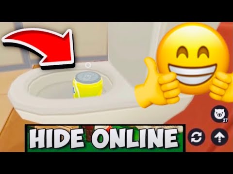 Hide Online #11 Bugs And Best Hiding Spots КРУТАЯ НЫЧКА В УНИТАЗЕ! ХАЙД ОНЛАЙН прятки! Hide Online