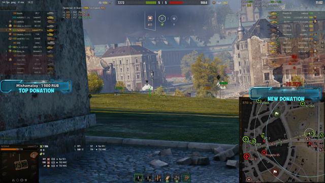 МАРАФОН, CS-52 LIS, ПРОХОДИМ 6 ЭТАП  World of tanks, WOT